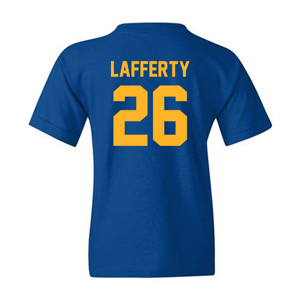 Pittsburgh - NCAA Baseball : Drew Lafferty - Classic Shersey Youth T-Shirt-1