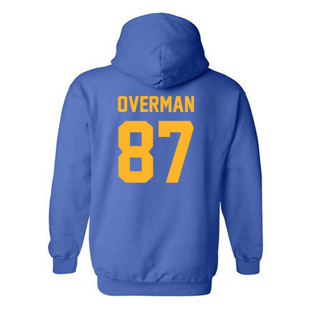 Pittsburgh - NCAA Football : Jake Overman - Classic Shersey Hooded Sweatshirt