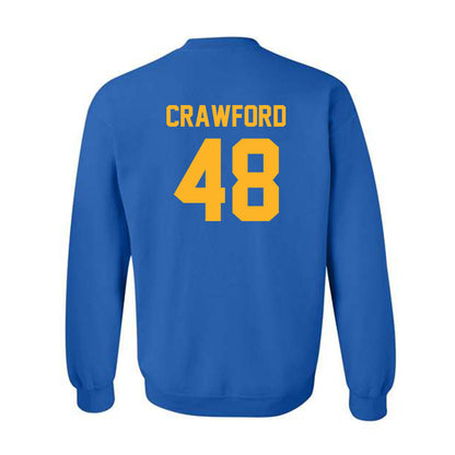 Pittsburgh - NCAA Football : Nico Crawford - Crewneck Sweatshirt