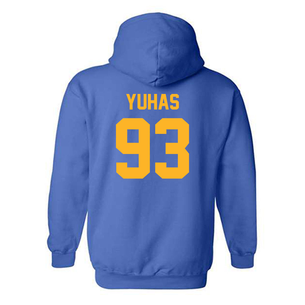 Pittsburgh - NCAA Football : Ty Yuhas - Hooded Sweatshirt