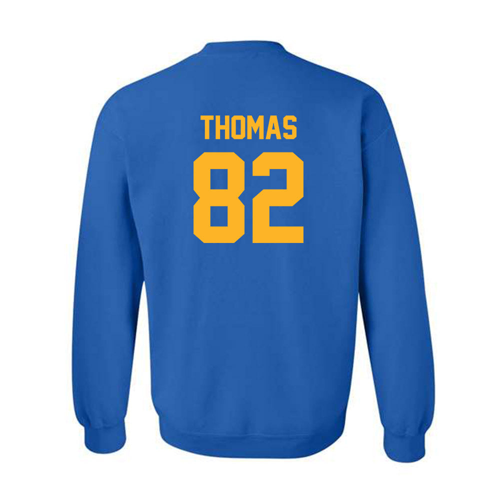 Pittsburgh - NCAA Football : Malachi Thomas - Crewneck Sweatshirt