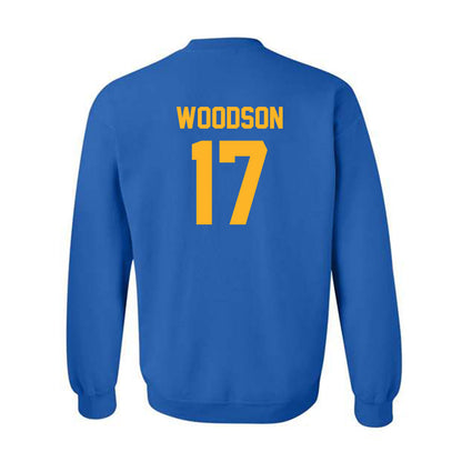 Pittsburgh - NCAA Football : Cole Woodson - Classic Shersey Crewneck Sweatshirt-1