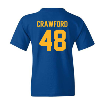 Pittsburgh - NCAA Football : Nico Crawford - Youth T-Shirt