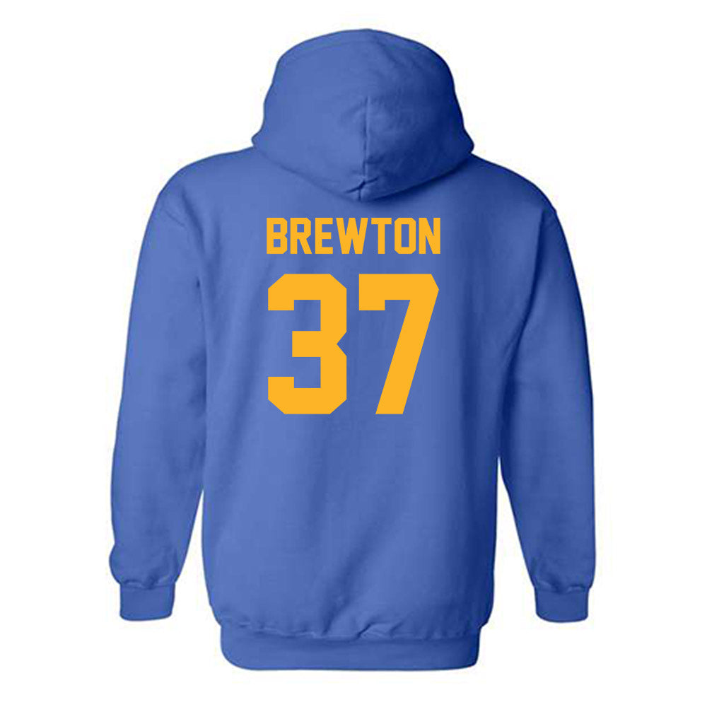 Pittsburgh - NCAA Football : Davin Brewton - Classic Shersey Hooded Sweatshirt