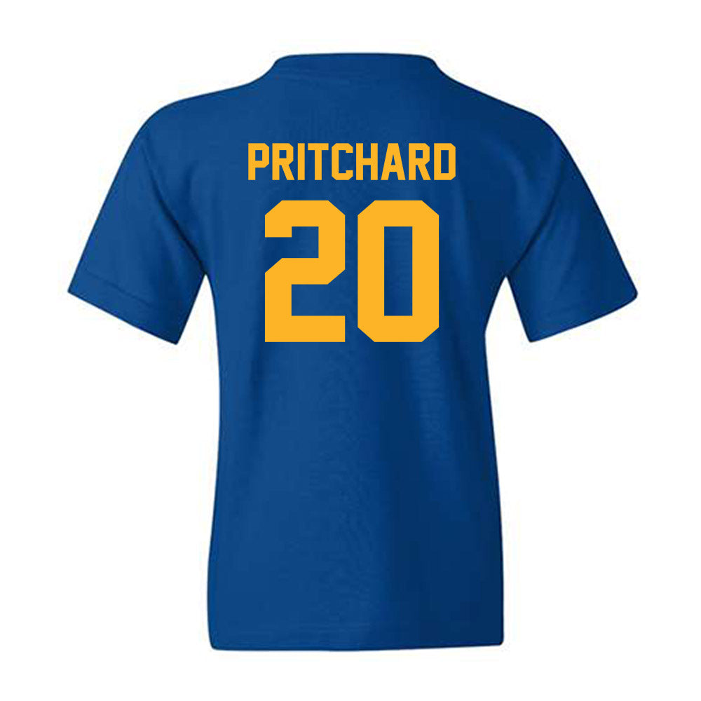 Pittsburgh - NCAA Football : Davion Pritchard - Classic Shersey Youth T-Shirt-1