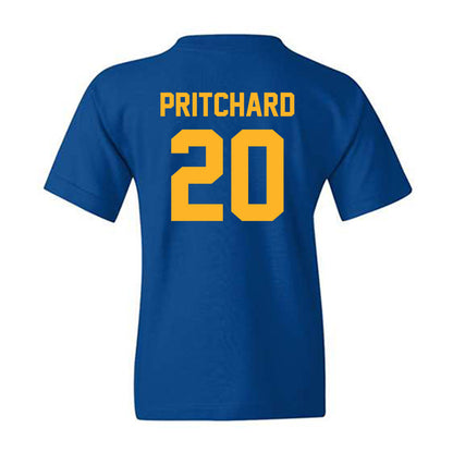 Pittsburgh - NCAA Football : Davion Pritchard - Classic Shersey Youth T-Shirt-1