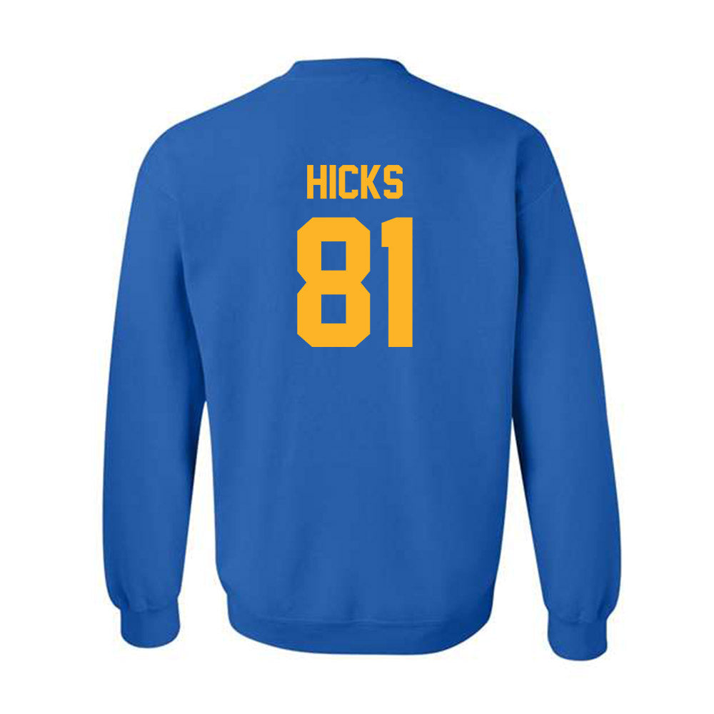 Pittsburgh - NCAA Football : Cataurus Hicks - Classic Shersey Crewneck Sweatshirt-1