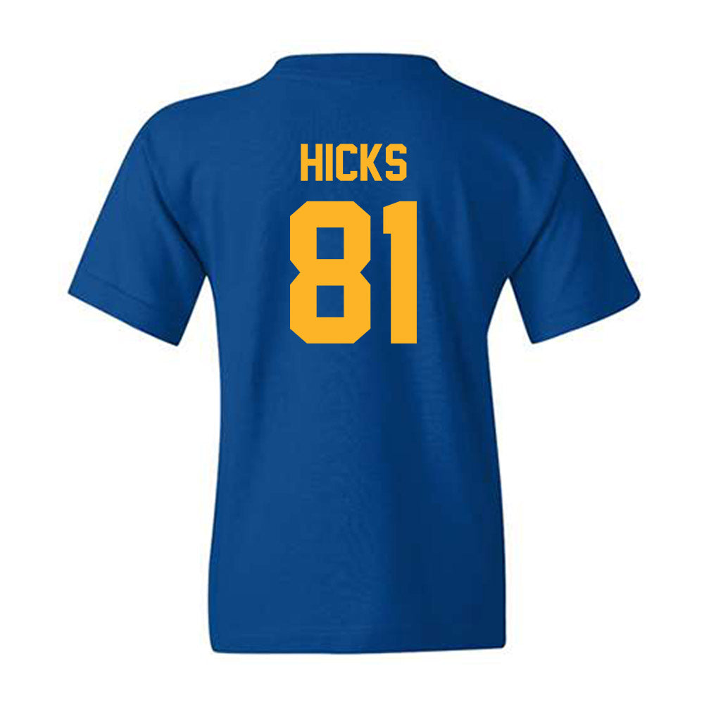 Pittsburgh - NCAA Football : Cataurus Hicks - Classic Shersey Youth T-Shirt-1