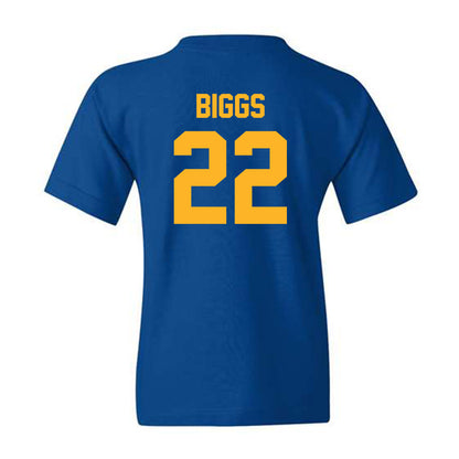 Pittsburgh - NCAA Women's Basketball : Audrey Biggs - Youth T-Shirt