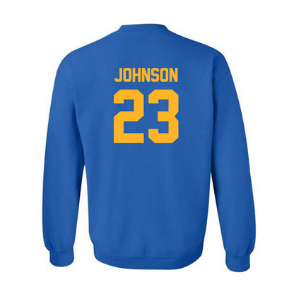 Pittsburgh - NCAA Women's Basketball : Mikayla Johnson - Classic Shersey Crewneck Sweatshirt-1