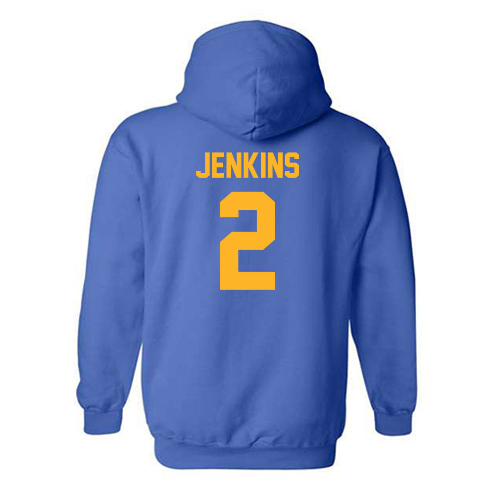 Pittsburgh - NCAA Women's Basketball : Amiya Jenkins - Hooded Sweatshirt