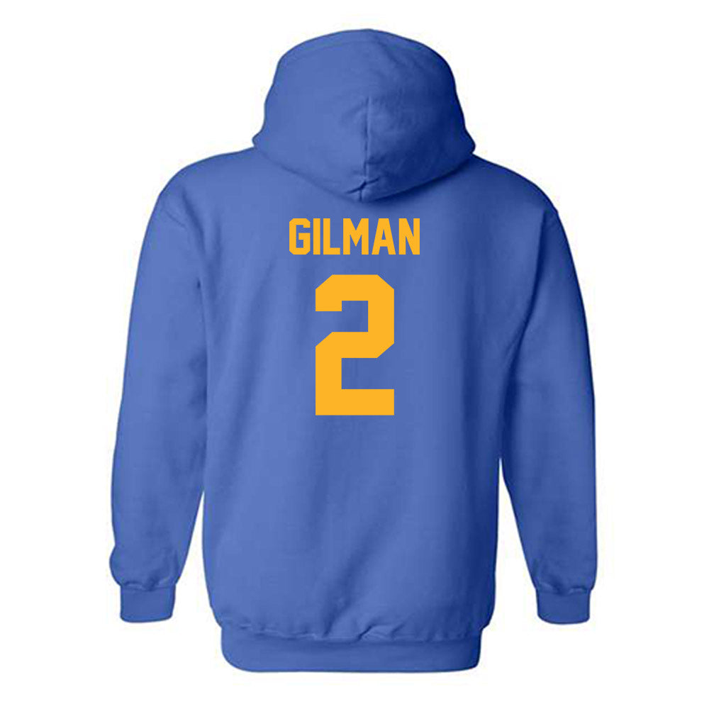 Pittsburgh - NCAA Men's Soccer : Jackson Gilman - Classic Shersey Hooded Sweatshirt-1