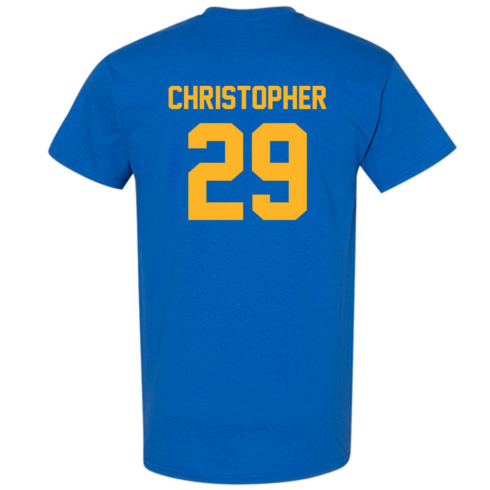 Pittsburgh - NCAA Men's Soccer : Owen Christopher - Classic Shersey T-Shirt-1