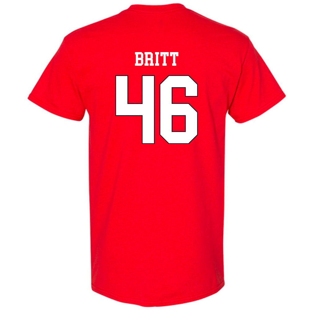 St. Johns - NCAA Baseball : Sean Britt - Classic Shersey T-Shirt-1
