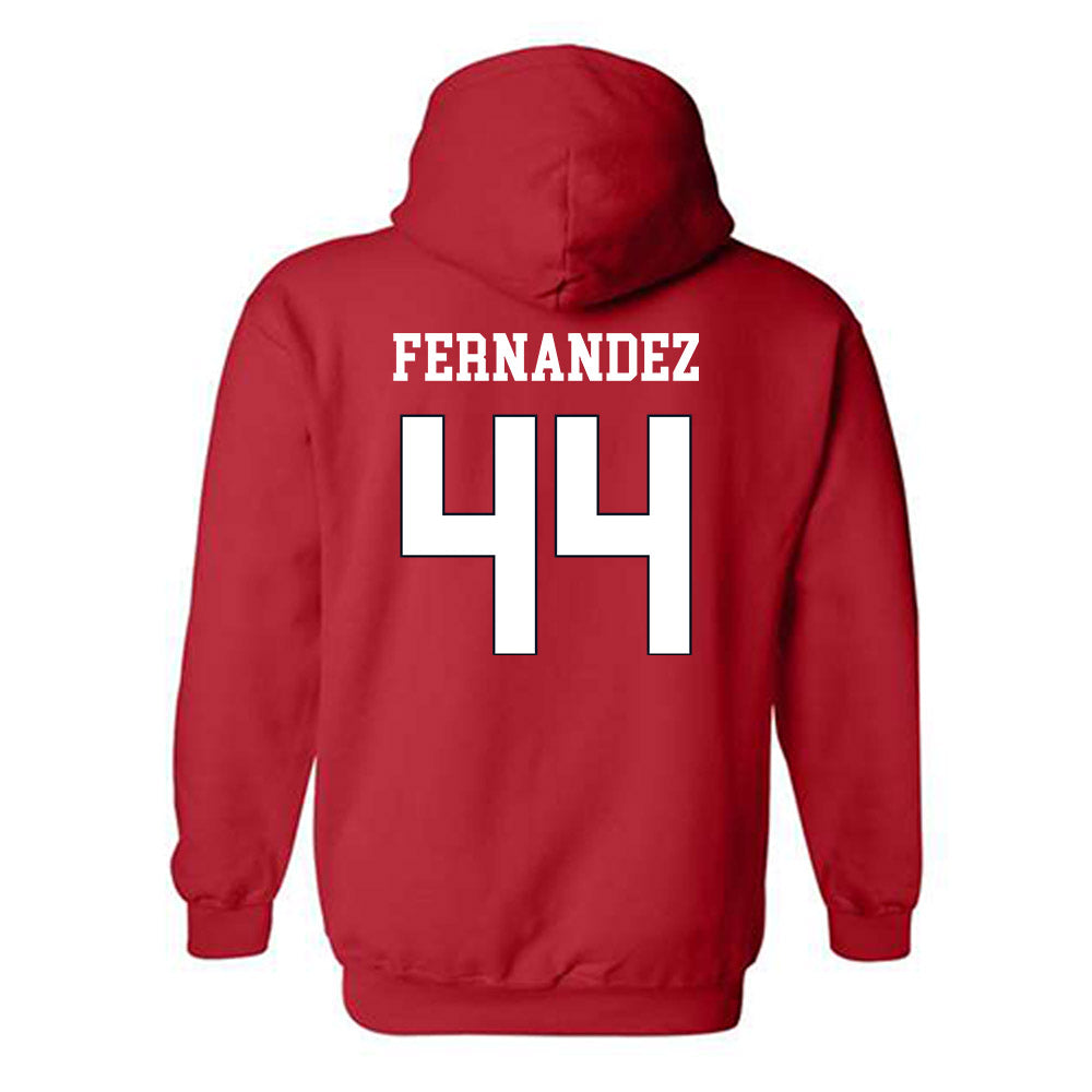 St. Johns - NCAA Softball : Gia Fernandez - Classic Shersey Hooded Sweatshirt-1