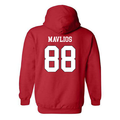 St. Johns - NCAA Men's Lacrosse : John Mavlios - Classic Shersey Hooded Sweatshirt-1
