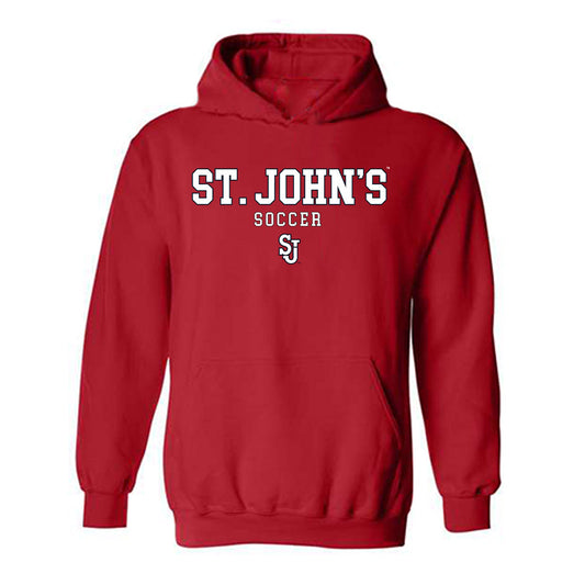 St. Johns - NCAA Women's Soccer : Kayla Bower - Hooded Sweatshirt Classic Shersey