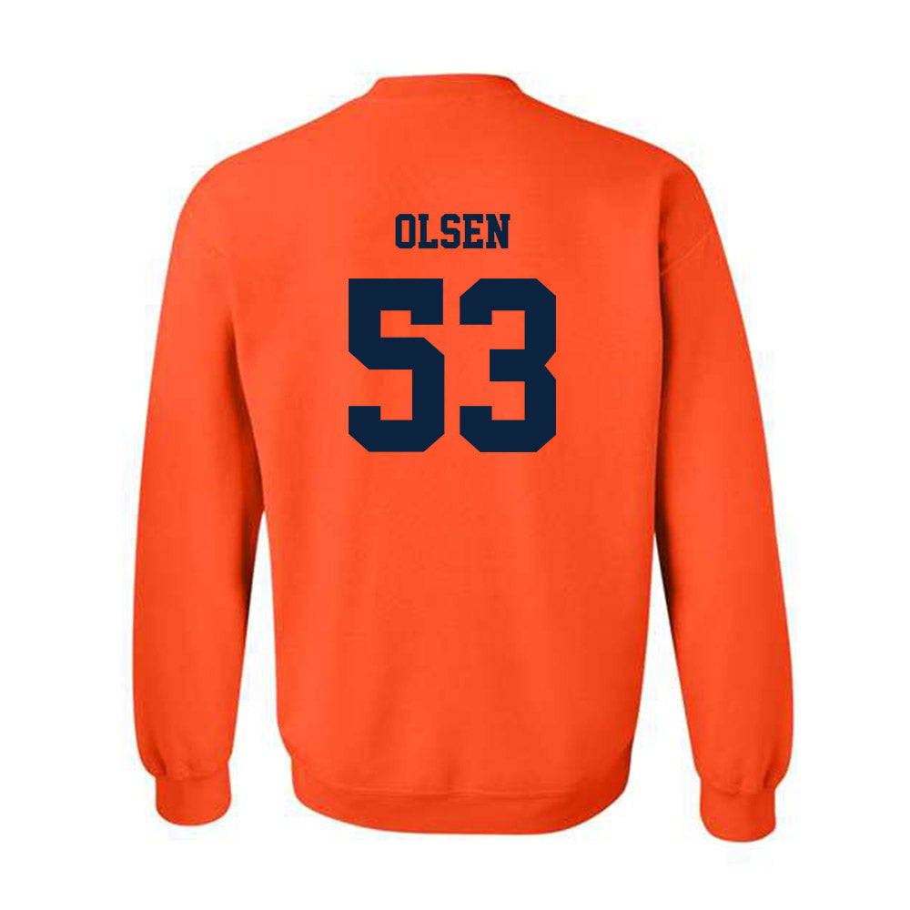 Syracuse - NCAA Football : Ted Olsen - Crewneck Sweatshirt Generic Shersey
