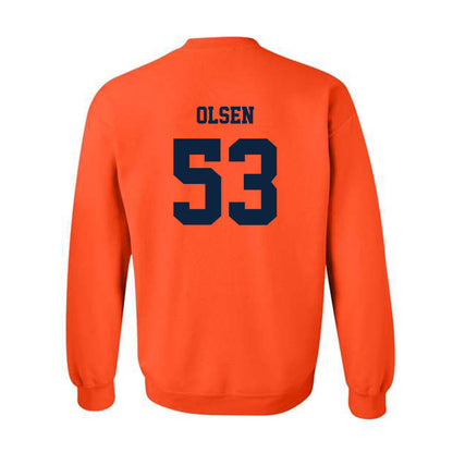 Syracuse - NCAA Football : Ted Olsen - Crewneck Sweatshirt Generic Shersey