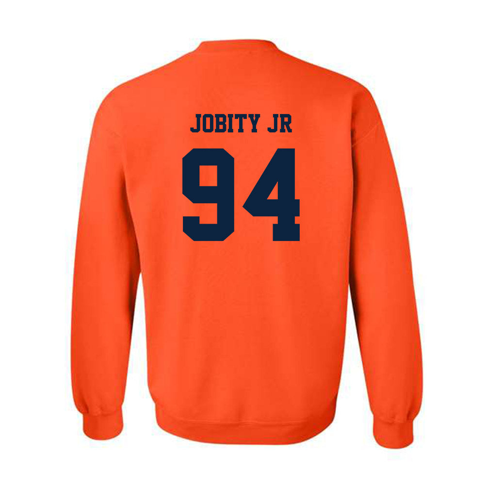 Syracuse - NCAA Football : Kevin Jobity Jr - Crewneck Sweatshirt Generic Shersey