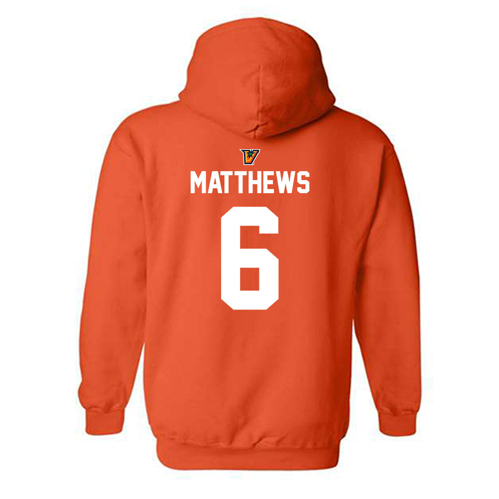 UTRGV - NCAA Women's Soccer : Jordan Matthews - Hooded Sweatshirt