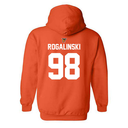 UTRGV - NCAA Football : William Rogalinski - Classic Shersey Hooded Sweatshirt-1