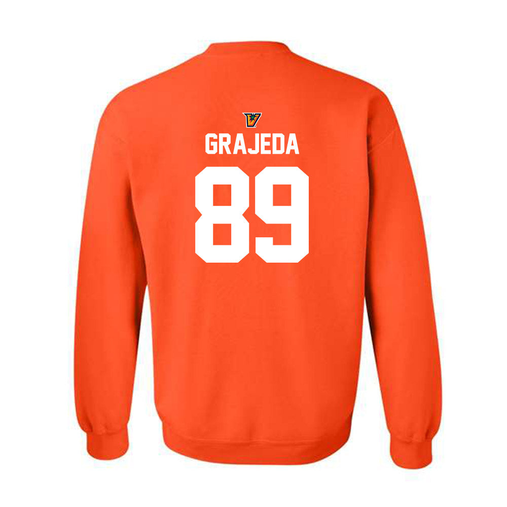 UTRGV - NCAA Football : Mateo Grajeda - Classic Shersey Crewneck Sweatshirt-1