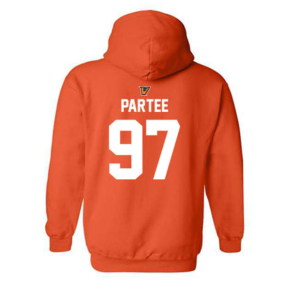 UTRGV - NCAA Football : Boone Partee - Classic Shersey Hooded Sweatshirt-1