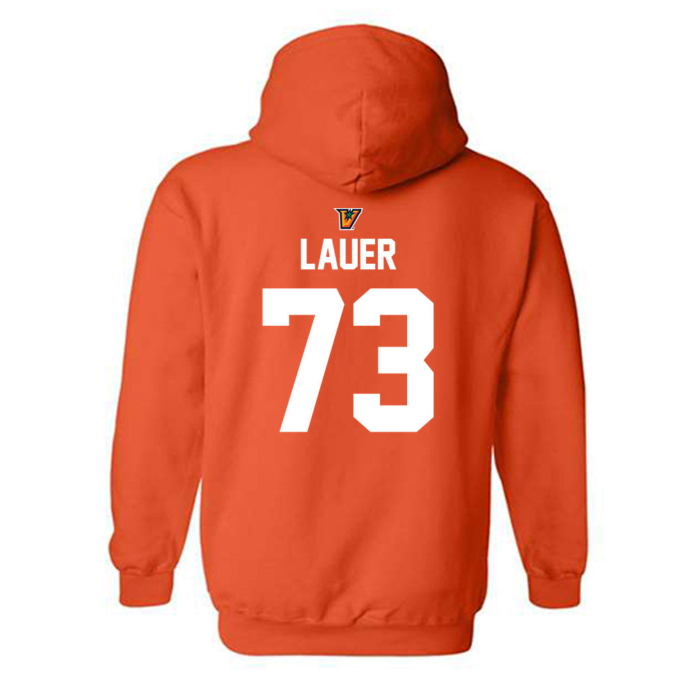 UTRGV - NCAA Football : Gannon Lauer - Classic Shersey Hooded Sweatshirt-1