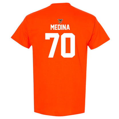 UTRGV - NCAA Football : Frank Medina - Classic Shersey T-Shirt-1