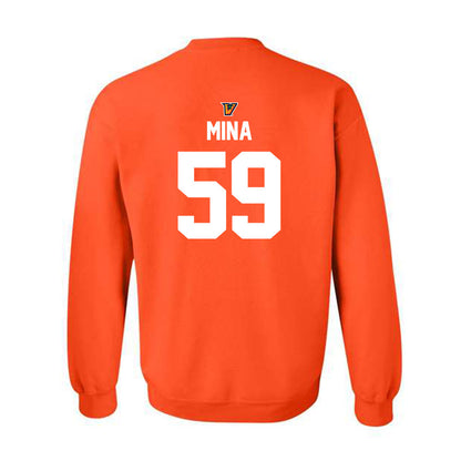 UTRGV - NCAA Football : TK Mina - Classic Shersey Crewneck Sweatshirt-1