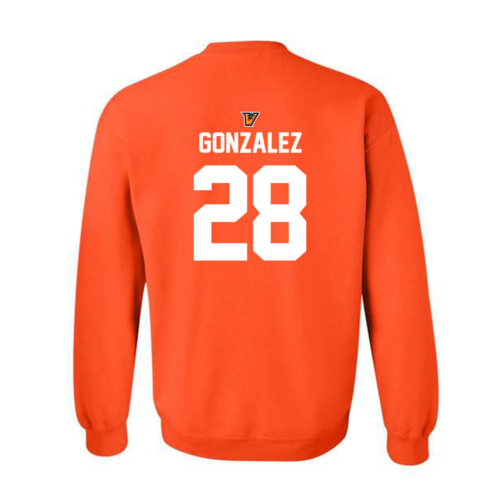 UTRGV - NCAA Baseball : Isaiah Gonzalez - Classic Shersey Crewneck Sweatshirt-1