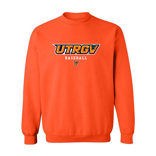 UTRGV - NCAA Baseball : Hank Warren - Classic Shersey Crewneck Sweatshirt-0