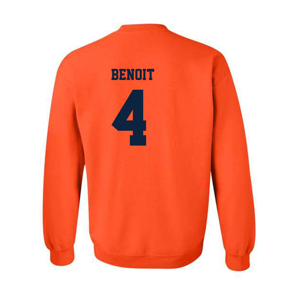 Syracuse - NCAA Women's Lacrosse : Kaci Benoit - Classic Shersey Crewneck Sweatshirt-1