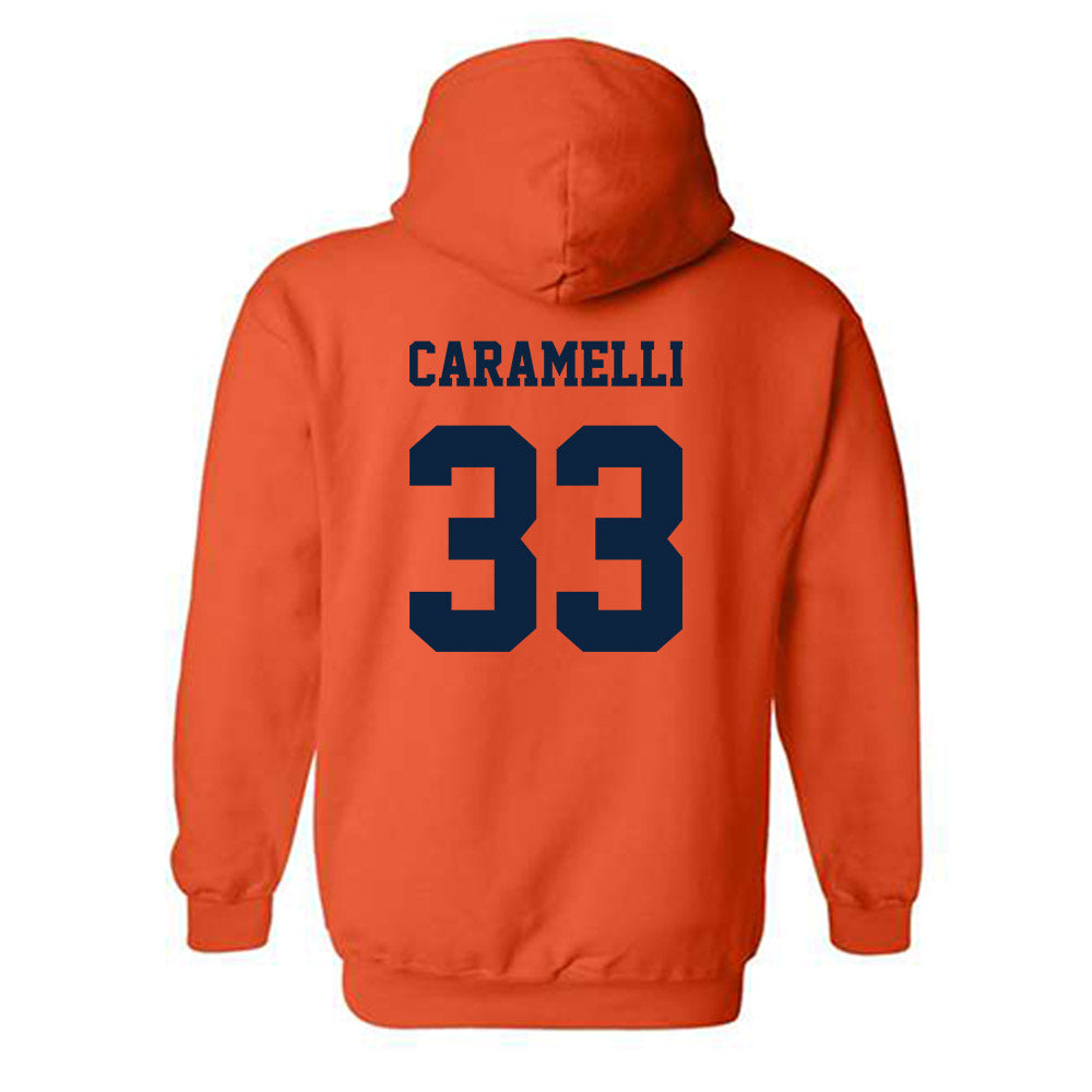 Syracuse - NCAA Women's Lacrosse : Joely Caramelli - Classic Shersey Hooded Sweatshirt-1