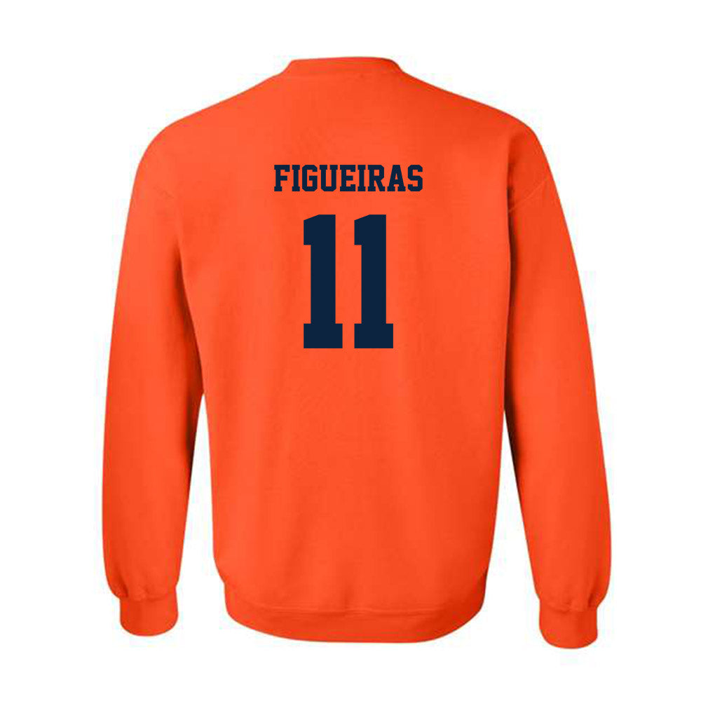 Syracuse - NCAA Men's Lacrosse : Riley Figueiras - Classic Shersey Crewneck Sweatshirt-1