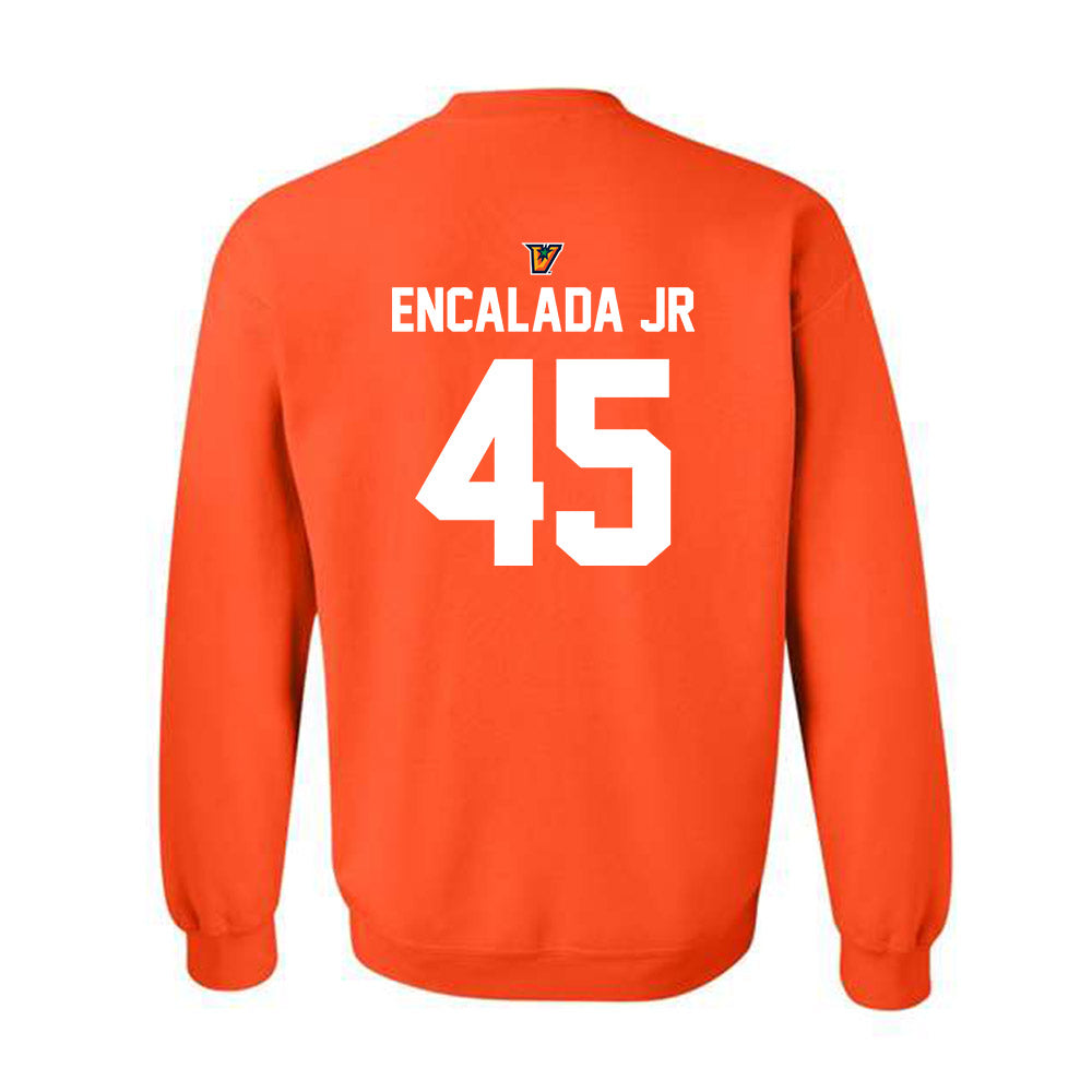 UTRGV - NCAA Baseball : Emir Encalada Jr - Classic Shersey Crewneck Sweatshirt-1