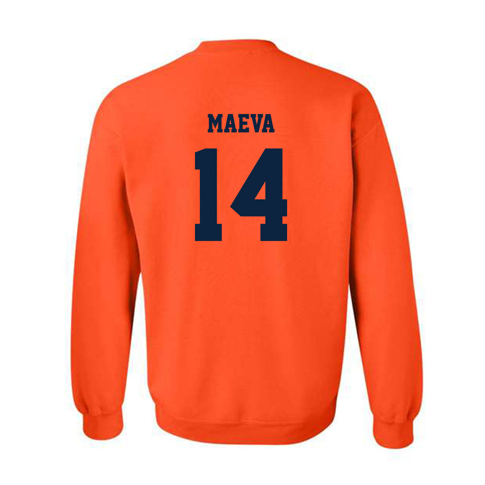 Syracuse - NCAA Women's Volleyball : Tehya Maeva - Classic Shersey Crewneck Sweatshirt-1