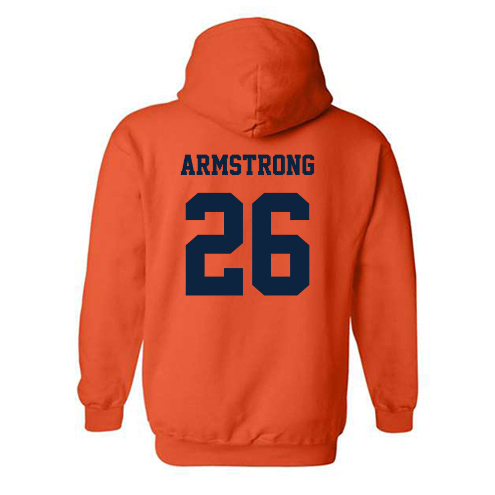 Syracuse - NCAA Women's Ice Hockey : Peyton Armstrong - Classic Shersey Hooded Sweatshirt-1