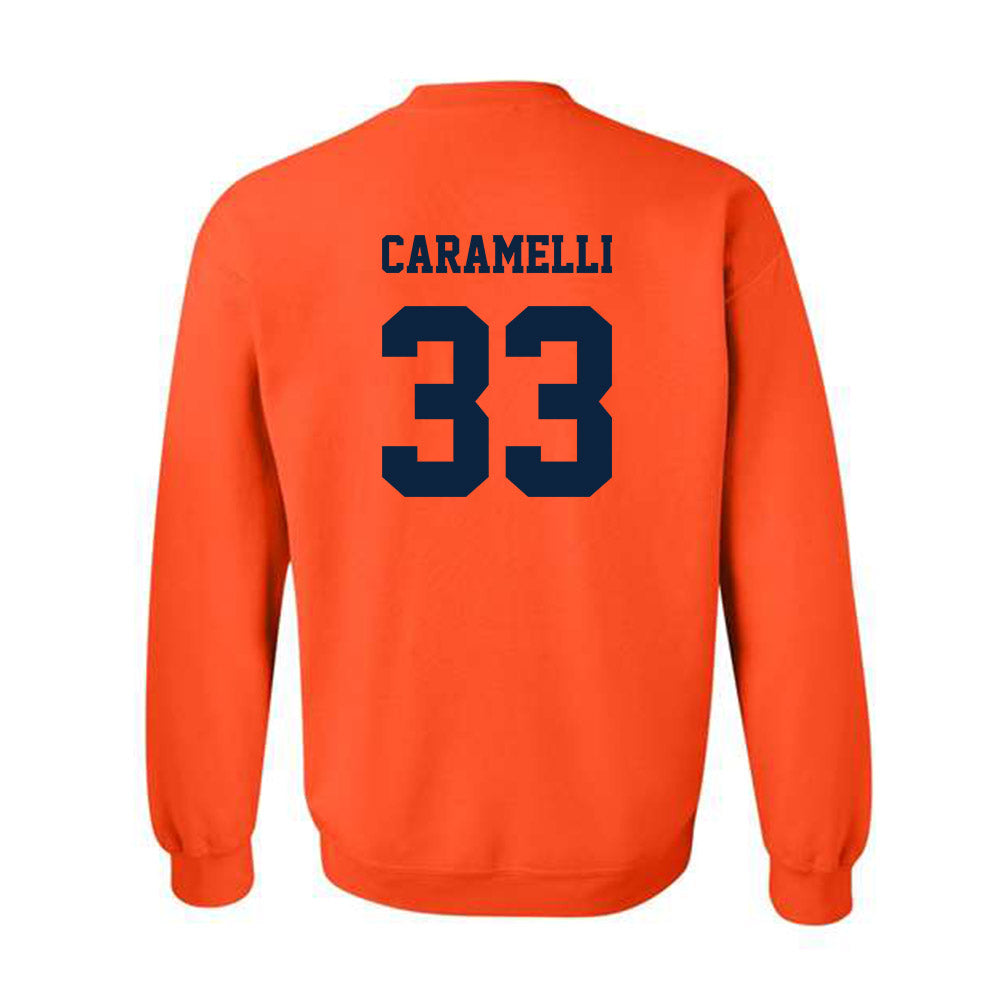 Syracuse - NCAA Women's Lacrosse : Joely Caramelli - Classic Shersey Crewneck Sweatshirt-1