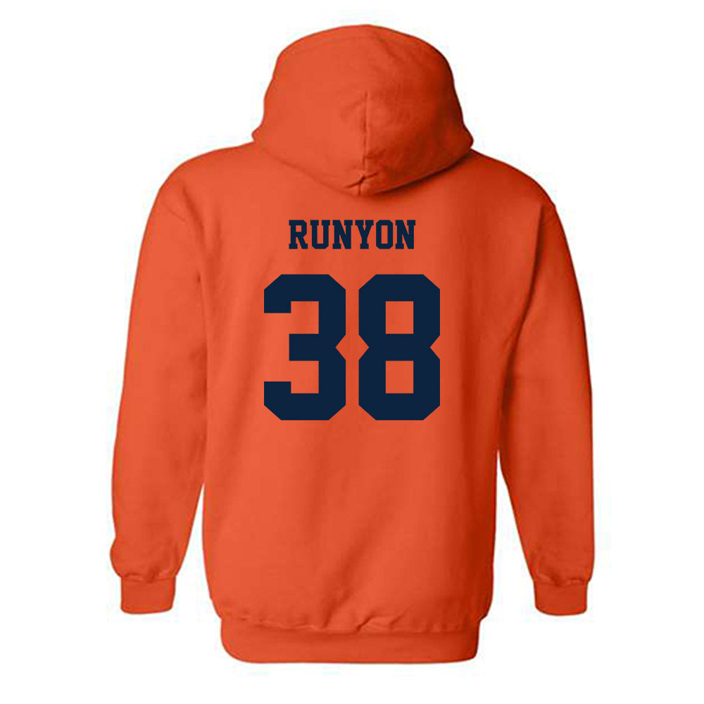 Syracuse - NCAA Football : Max Runyon - Classic Shersey Hooded Sweatshirt