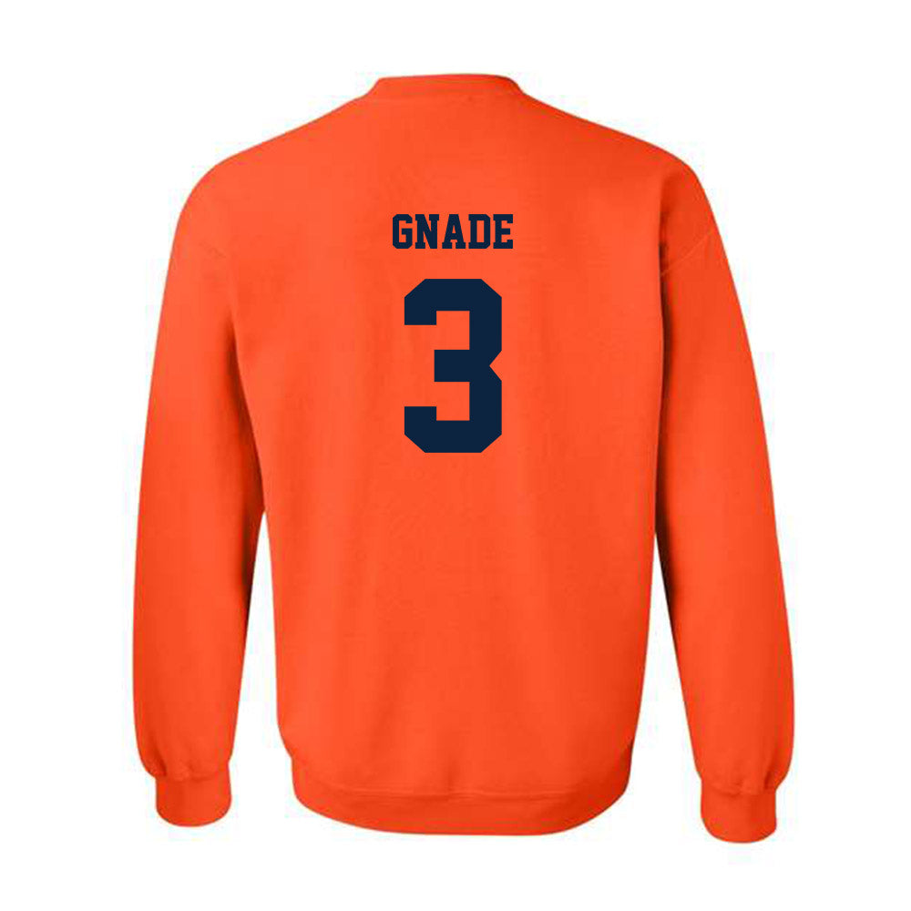 Syracuse - NCAA Women's Ice Hockey : Emma Gnade - Classic Shersey Crewneck Sweatshirt-1