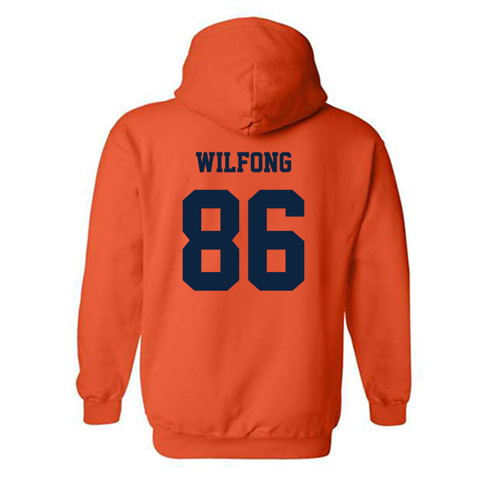 Syracuse - NCAA Football : Terrell Wilfong - Classic Shersey Hooded Sweatshirt-1