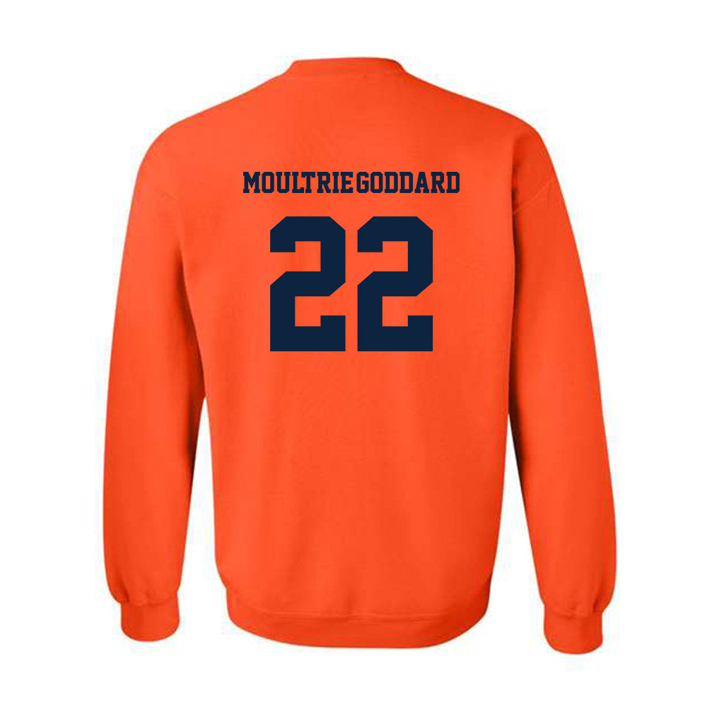 Syracuse - NCAA Football : Zyian Moultrie-Goddard - Classic Shersey Crewneck Sweatshirt-1