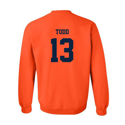 Syracuse - NCAA Women's Ice Hockey : Mik Todd - Classic Shersey Crewneck Sweatshirt-1