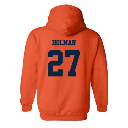 Syracuse - NCAA Men's Soccer : Garrett Holman - Classic Shersey Hooded Sweatshirt