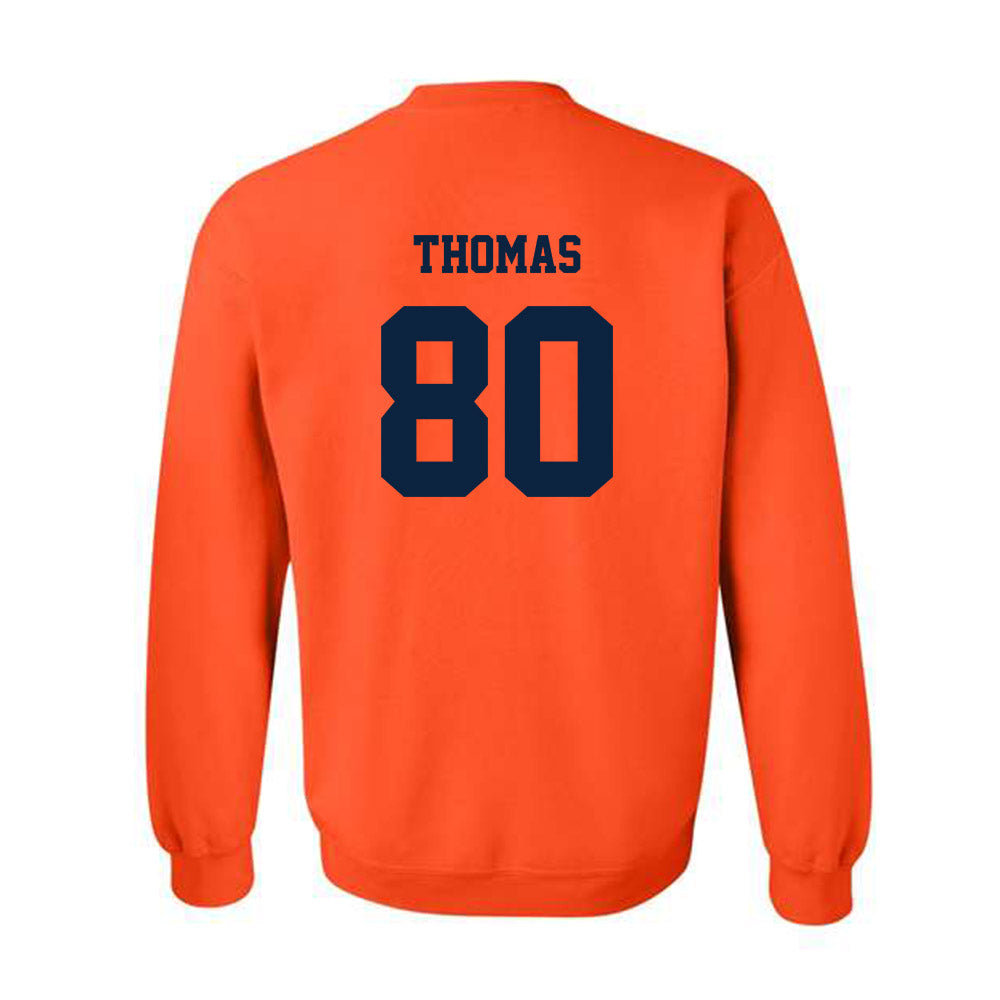 Syracuse - NCAA Football : Ja'Meer Thomas - Classic Shersey Crewneck Sweatshirt