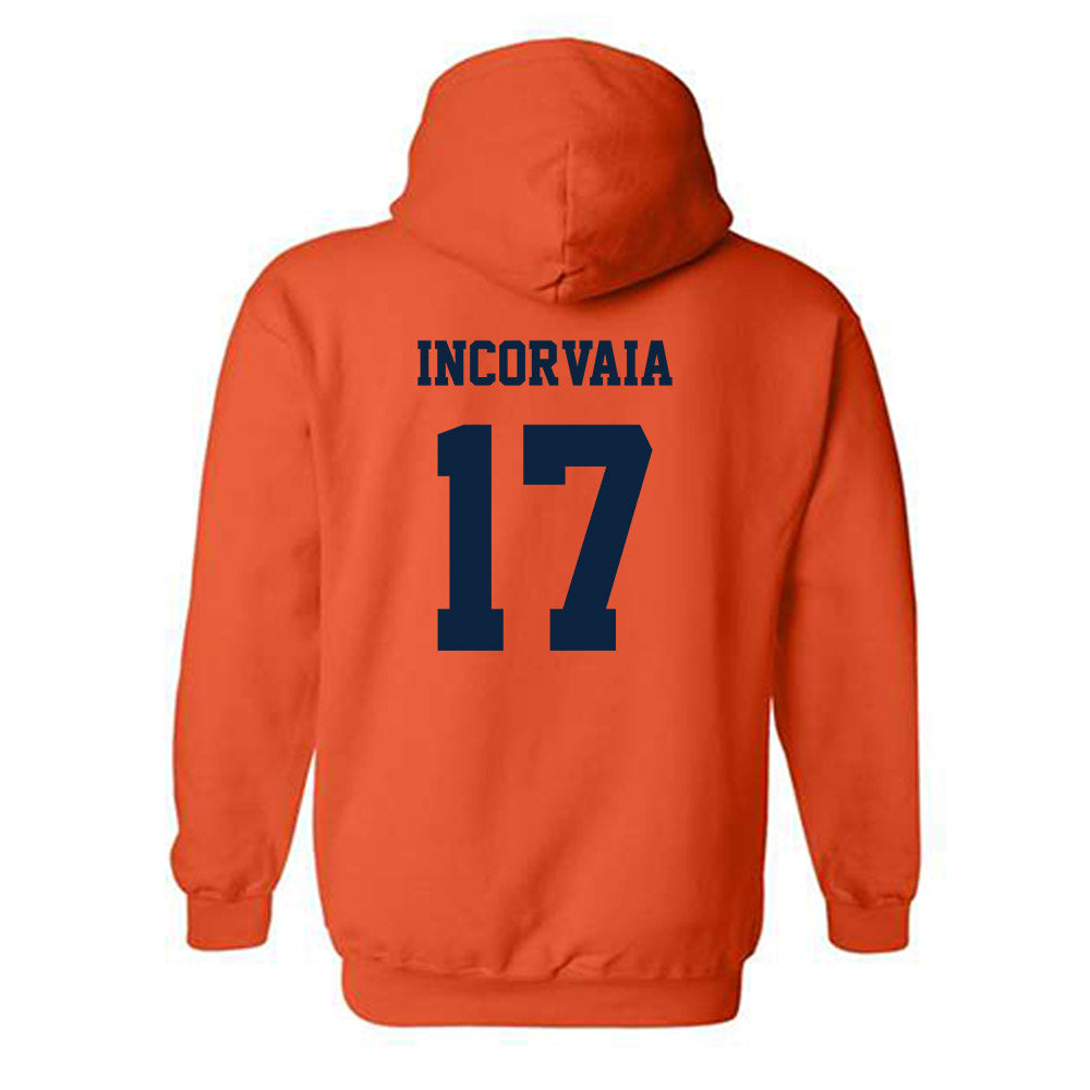 Syracuse - NCAA Women's Soccer : Abby Incorvaia - Classic Shersey Hooded Sweatshirt-1