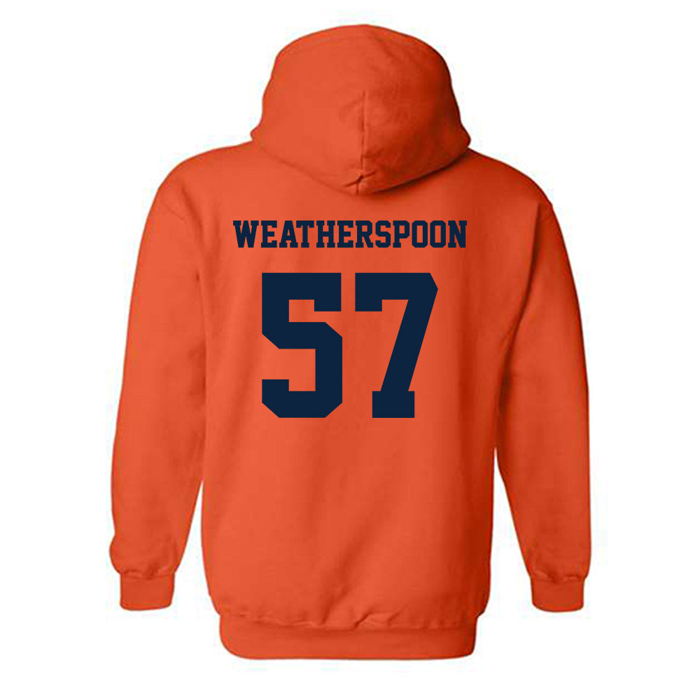 Syracuse - NCAA Football : Dametrius Weatherspoon - Classic Shersey Hooded Sweatshirt-1