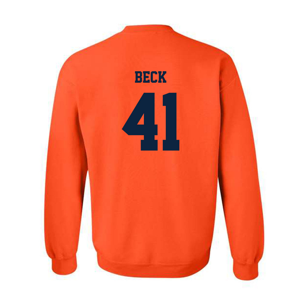 Syracuse - NCAA Men's Lacrosse : Jordan Beck - Classic Shersey Crewneck Sweatshirt